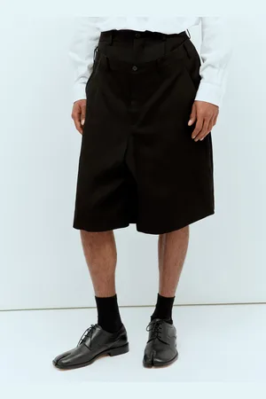 Comme des Garçons Draped Front Bermuda Shorts - Homme Shorts 3