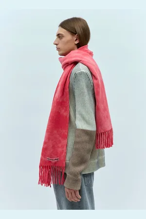 Acne Studios Narrow Tie-dye Wool Scarf - Homme Echarpes One Size