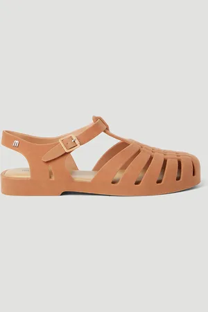 Melissa Possession Velvet Sandales- Femme Sandales Camel Eu - 36