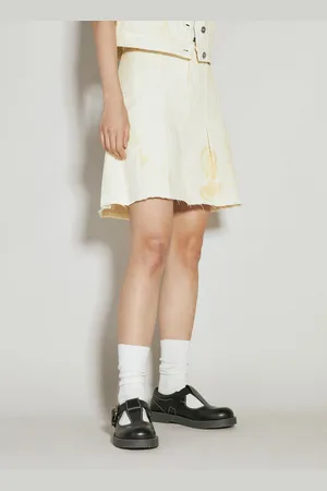 OUR LEGACY Pleated Wrap Skirt - Femme Jupes Beige Fr - 34