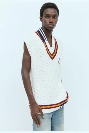 Moncler Wool V-neck Vest - Pulls M