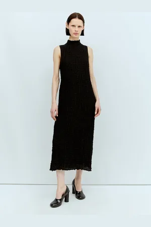 SONG FOR THE MUTE High Neck Midi Dress - Femme Robes Eu - 36