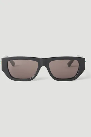 Bottega Veneta Rectangular Frame Sunglasses - Lunettes De Soleil One Size
