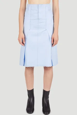 RAF SIMONS Panel Denim Skirt - Femme Jupes Fr - 34