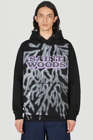 SAINTWOODS Lightning Hooded Sweatshirt - Homme Sweatshirts S
