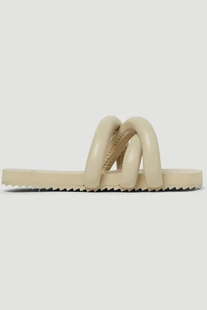 Yume Yume Tyre Slides - Femme Claquettes Beige Eu - 36
