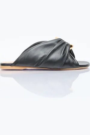 J.W.Anderson Corner Leather Flats - Femme Claquettes Eu - 37