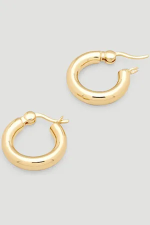 TOM WOOD Classic Hoop Earrings - Femme Boucles D