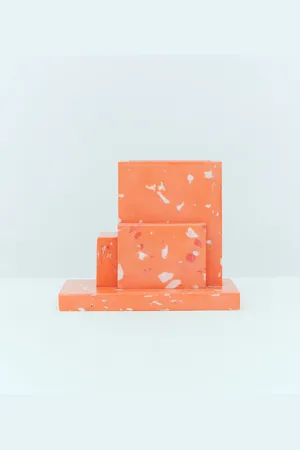 Space Available Archidesk Pen Holder - Decorative Objects Orange One Size