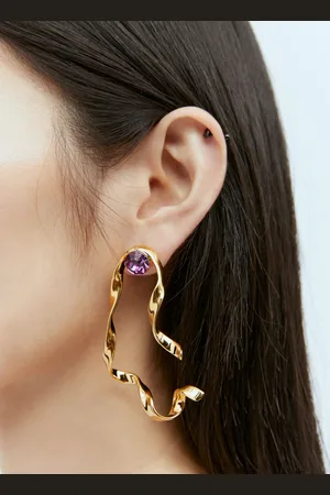 DRIES VAN NOTEN Curly Earrings - Femme Bijoux One Size