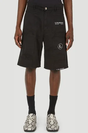 Lourdes Logo Print Cargo Shorts - Homme Shorts S