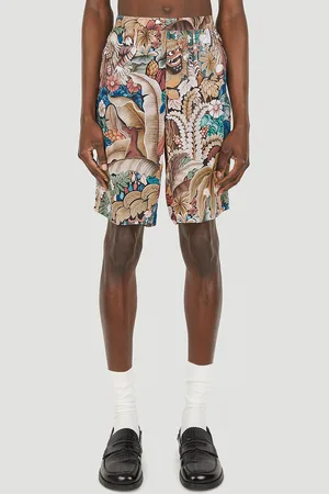 Endless Joy Abstract Motif Board Shorts - Homme Shorts S