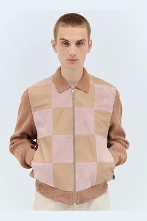 AWAKE NY Checkerboard Zip-front Jacket - Homme Blousons S