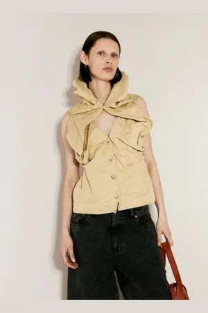 Kiko Kostadinov Lozen Gilet - Femme Hauts Beige Eu - 36
