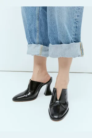 Bottega Veneta Cha-cha Heeled Mules - Femme Talons Eu - 37