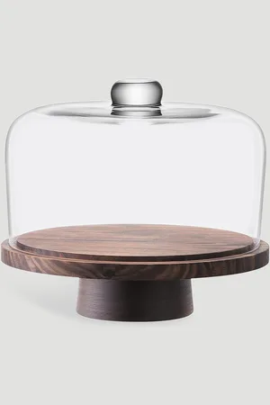 LSA International City Dome And Walnut Stand - Kitchen Transparent One Size