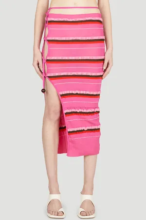 Jacquemus La Jupe Maille Concha Skirt - Femme Jupes Fr - 34
