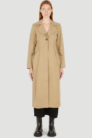 Wynn Hamlyn Cinch Trench Coat - Femme Manteaux Beige Uk - 06