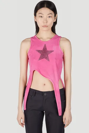 Collina Strada Rhinestone Thistle Tank Top - Femme Hauts Xs