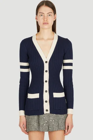 Durazzi Milano Ribbed Cardigan - Femme Pulls Xs