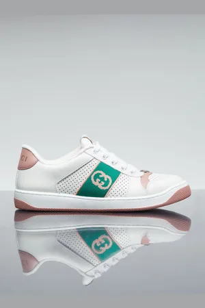 Gucci Interlocking G Baskets- Femme BasketsBlanc Eu - 35
