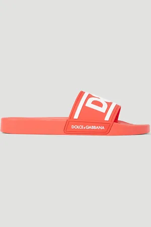 Dolce & Gabbana Logo Pool Slides - Homme Claquettes Eu - 40