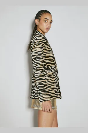 Paco rabanne Tiger Print Tailored Blazer - Femme Blazers Fr - 34
