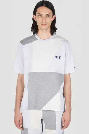 Champion Contrast Panel T-shirt - Homme T-shirts Grey S