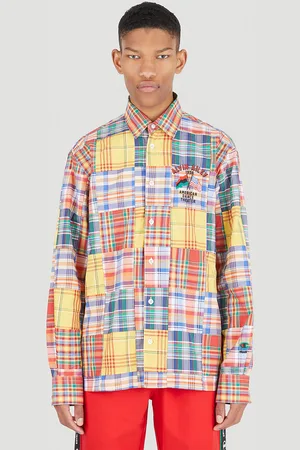 Champion Check Bermuda Chemise- Homme Chemises Multicolour M