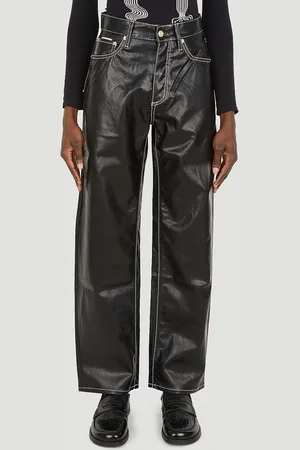 Eytys Benz Vegan Leather Pantalon - Pantalons 24