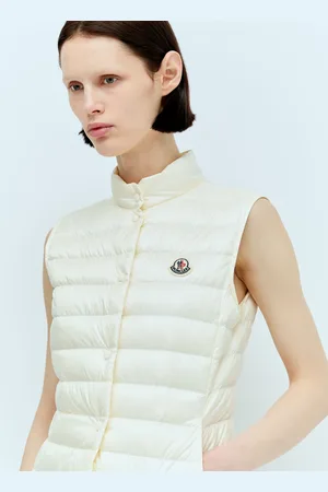 Moncler Liane Down Gilet - Femme Blousons Cream 1