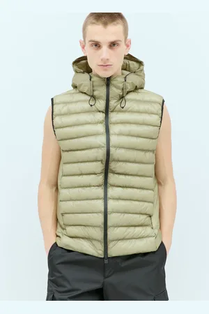 Rains Kaunas Hooded Vest - Blousons Green S