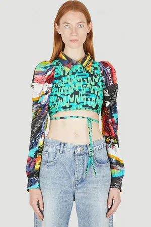 Collina Strada Blossom Halter Top - Femme Hauts Green M