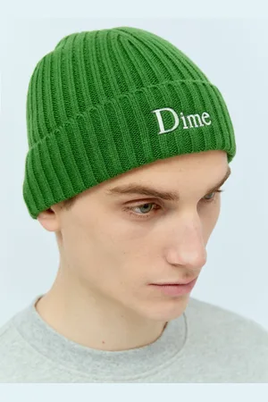 DIME Classic Fold Beanie Hat - Homme Chapeaux Green One Size