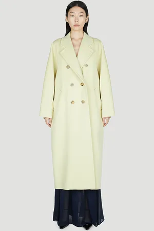 Max Mara Aia Coat - Femme Manteaux Yellow It - 44