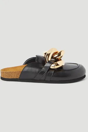 J.W.Anderson Chain Leather Mules - Femme Mules Eu - 36