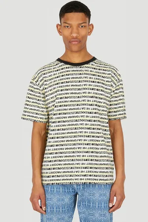 Rassvet Logo Striped Jacquard T-shirt - Homme T-shirts Multicolour S