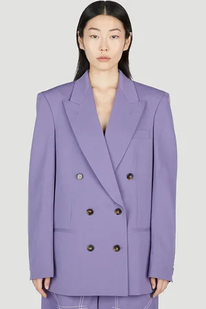 Stella McCartney Oversized Double Breasted Jacket - Femme Blazers It - 42