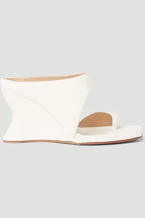 Sportmax Caracas Sandales- Femme Talons Cream Eu - 36