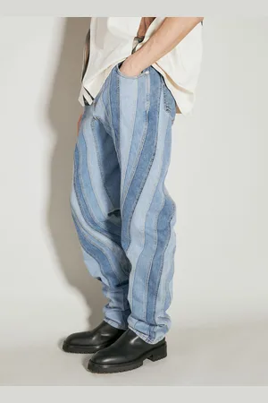 MUGLER Spiral Sacgy Jeans - Denim Fr - 36