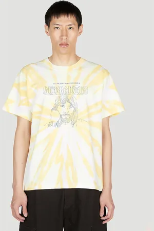 Liberaiders Americana Tie Dye T-shirt - Homme T-shirts Yellow S