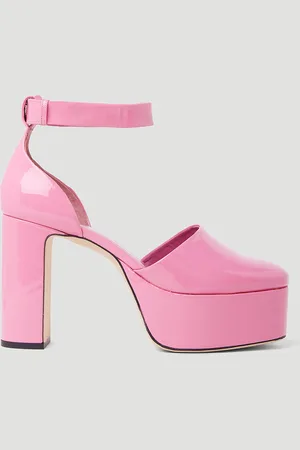 By Far Barb Lipstick Platform Heels - Femme Talons Eu - 38