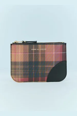 Comme des Garçons Lenticular Tartan Pouch - Portefeuilles & Porte-cartes Multicolour One Size