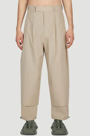 CRAIG GREEN Wide Leg Pantalon - Homme Pantalons Beige S
