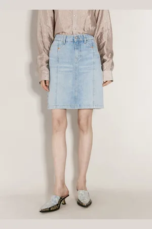 MARTINE ROSE Narrow Front Mini Skirt - Femme Jupes S