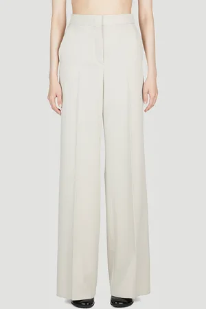 Max Mara Straight Leg Pantalon - Femme Pantalons Beige It - 42