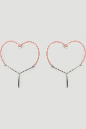 Y / PROJECT Y Heart Earrings - Femme Bijoux One Size