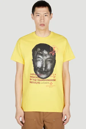 DTF.NYC 15 Monkeys Short-sleeved T-shirt - Homme T-shirts Yellow S