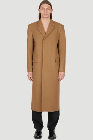 Diomene Wool Coat - Homme Manteaux Camel It - 46