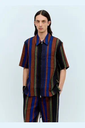SONG FOR THE MUTE Zip-up Box Chemise- Homme Chemises Multicolour It - 46